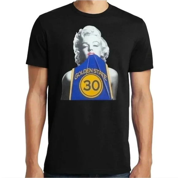 Gildan Other - MARILYN Monroe in a Steph Curry Warriors Tee. Size 2xl